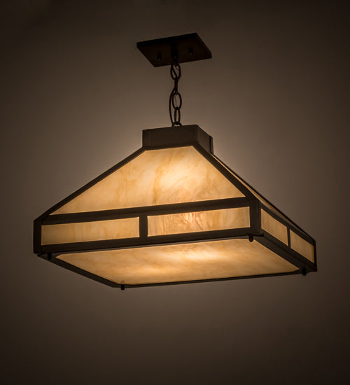 Meyda Tiffany Whitewing 169071 Pendant Light - Timeless Bronze