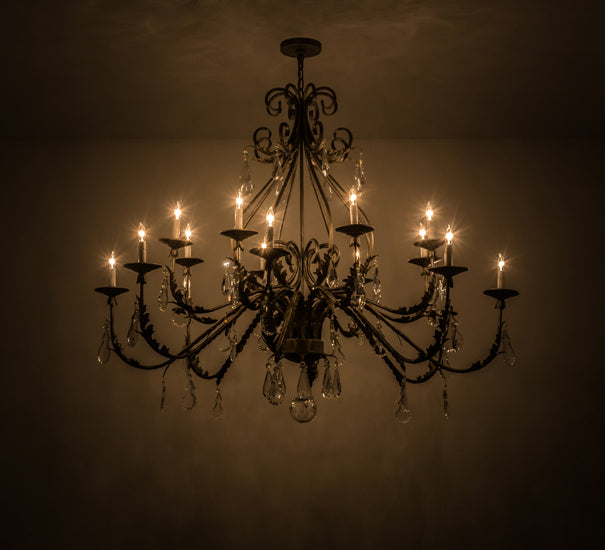 Meyda Tiffany French Elegance 169173 Chandelier Light - Crystal