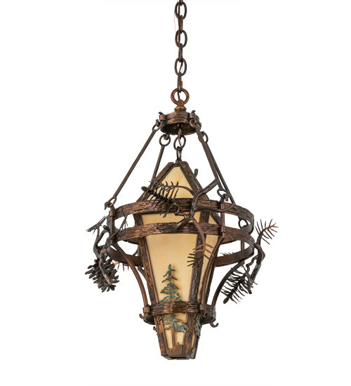 Meyda Tiffany Lone Pine 169201 Pendant Light - Vintage Copper