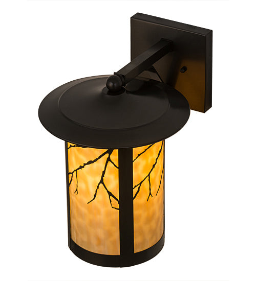 Meyda Tiffany Lighting 169210 Fulton Wall Sconce Outdoor Bronze / Dark