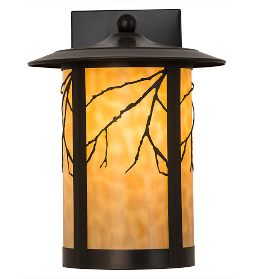 Meyda Tiffany Lighting 169210 Fulton Wall Sconce Outdoor Bronze / Dark