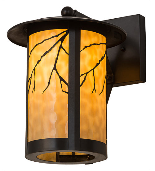 Meyda Tiffany Lighting 169210 Fulton Wall Sconce Outdoor Bronze / Dark