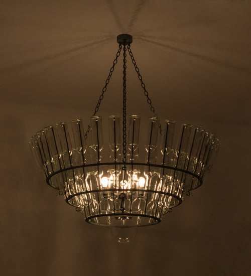 Meyda Tiffany Tuscan Vineyard 160037 Chandelier Light - Antique Copper,Verdigris