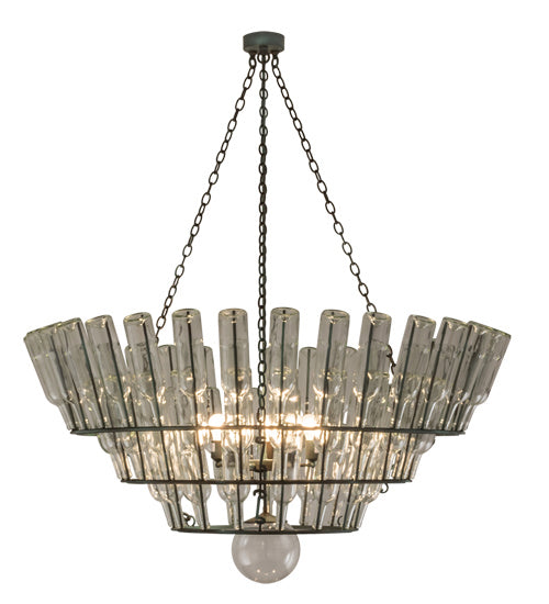 Meyda Tiffany Tuscan Vineyard 160037 Chandelier Light - Antique Copper,Verdigris
