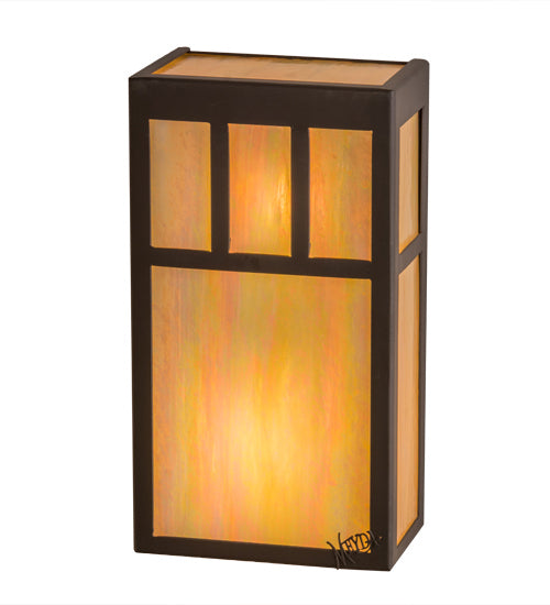 Meyda Tiffany Lanier 168885 Wall Light - Oil Rubbed Bronze