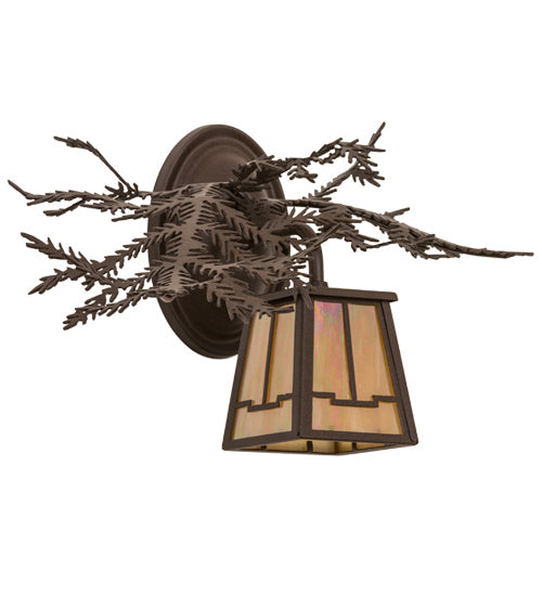 Meyda Tiffany Pine Branch 170877 Wall Light - Cafe-Noir ,Custom