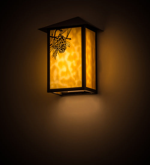 Meyda Tiffany Lighting 170970 Seneca Led Wall Sconce Outdoor Bronze / Dark