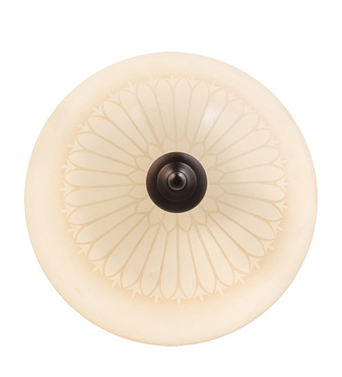 Meyda Tiffany Ovum Aquinum 172338 Ceiling Light - Mahogany Bronze