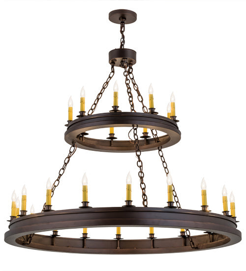 Meyda Tiffany Sullivan Ranch 172677 Chandelier Light - Mahogany Bronze