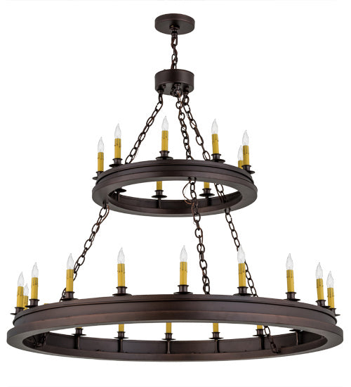 Meyda Tiffany Sullivan Ranch 172677 Chandelier Light - Mahogany Bronze