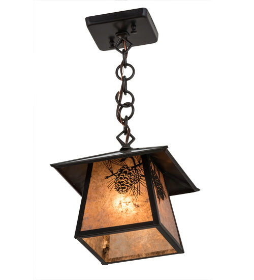 Meyda Tiffany Lighting 92344 Stillwater One Light Pendant Outdoor Bronze / Dark