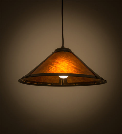 Meyda Tiffany Sutter 114177 Pendant Light - Black