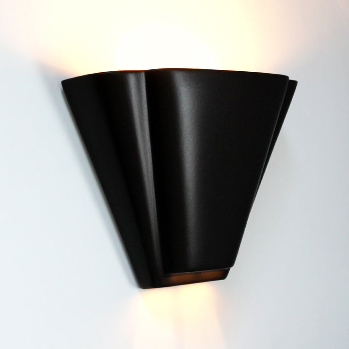 A-19 Islands of Light 700-A30 Wall Sconce Light - Slate Black