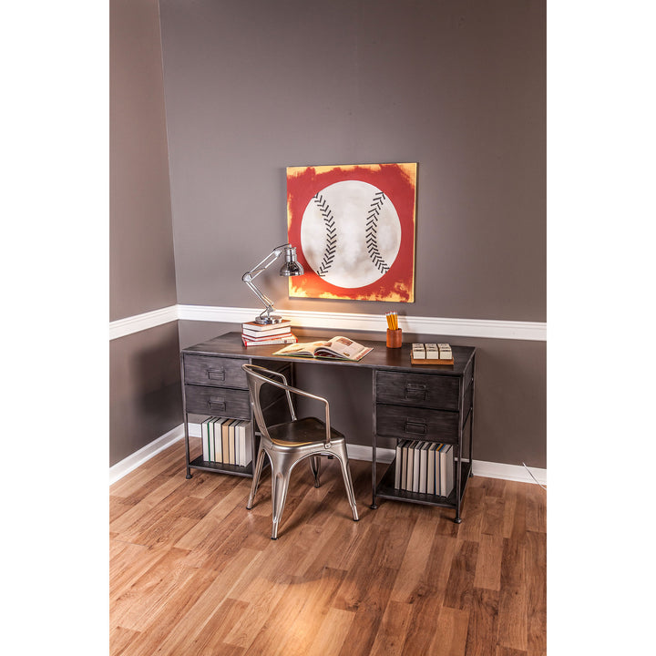 Elk Lighting 351-10284  Gunthery Furniture Graphite