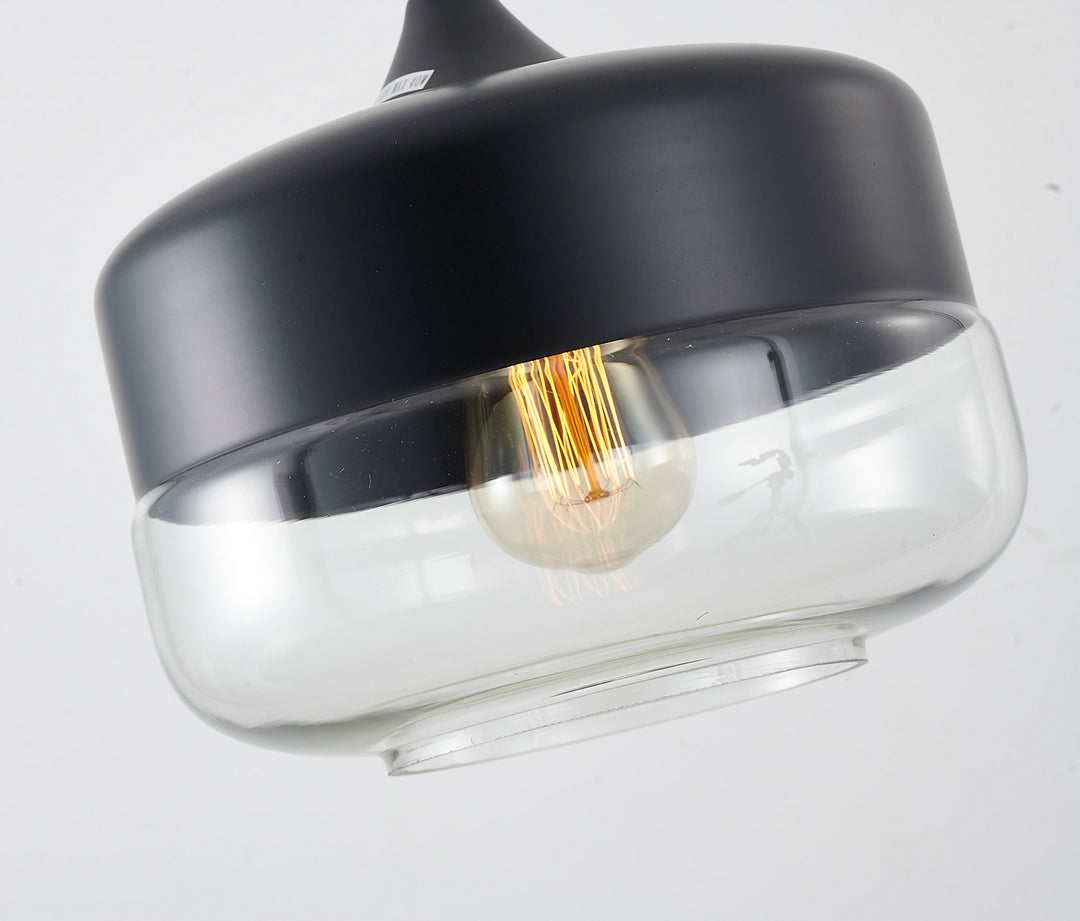 Bethel International DU69 Pendant Light - Matte Black
