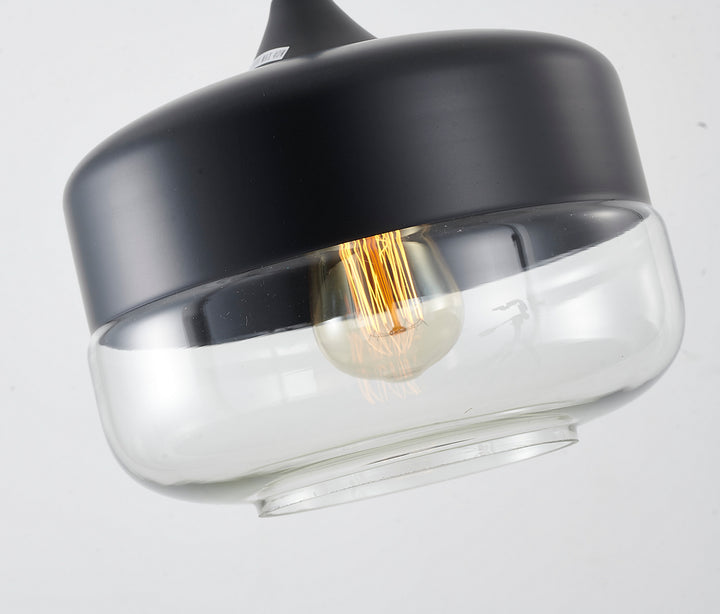 Bethel International DU69 Pendant Light - Matte Black