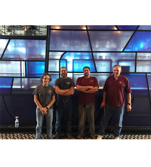 Meyda Tiffany Lighting 179839 Grand Mur Window Mirror Bronze / Dark