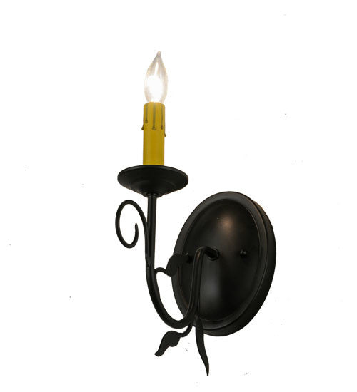 2nd Avenue Bordeaux 75870.1 Wall Sconce Light - Blackwash