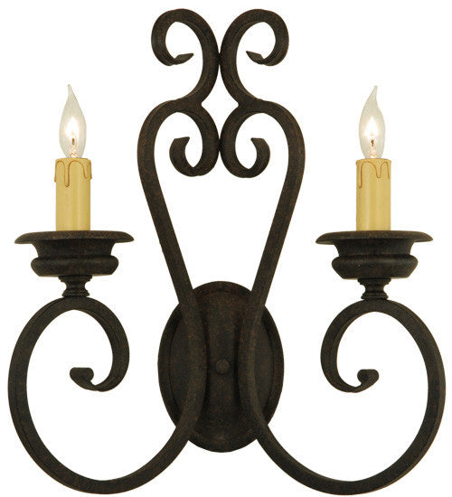 2nd Avenue Fernando 75836.2.220V Wall Sconce Light - Coffee Bean