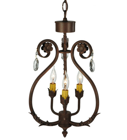 2nd Avenue Antonia 01.0986.12.X.MOD Chandelier Light - Antique Rust