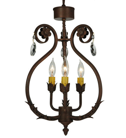 2nd Avenue Antonia 01.0986.12.X.MOD Chandelier Light - Antique Rust