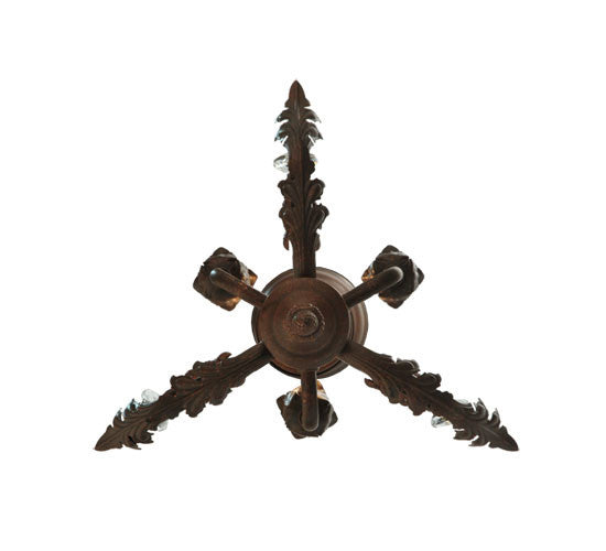 2nd Avenue Antonia 01.0986.12.X.MOD Chandelier Light - Antique Rust