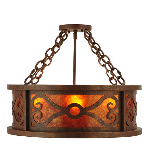 2nd Avenue Donya 01.0848.20.16H Ceiling Light - Red Rust