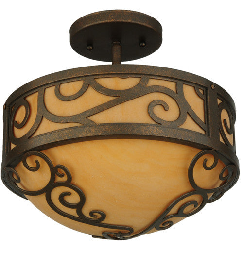 2nd Avenue Lilliana 871175.12.SF Ceiling Light - Gilded Tobacco