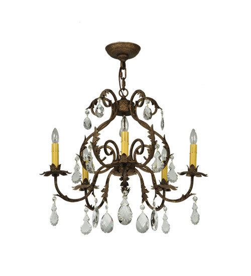 2nd Avenue Chantilly 87896.24.CX Chandelier Light - Pompeii Gold