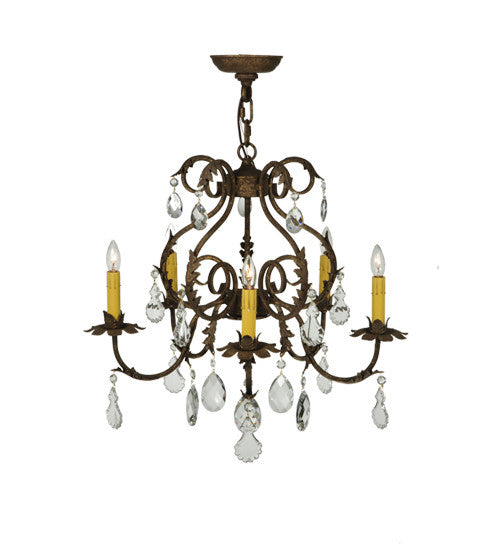 2nd Avenue Chantilly 87896.24.CX Chandelier Light - Pompeii Gold