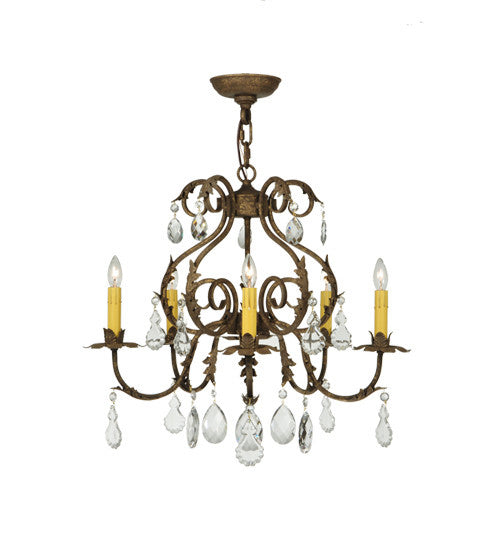 2nd Avenue Chantilly 87896.24.CX Chandelier Light - Pompeii Gold