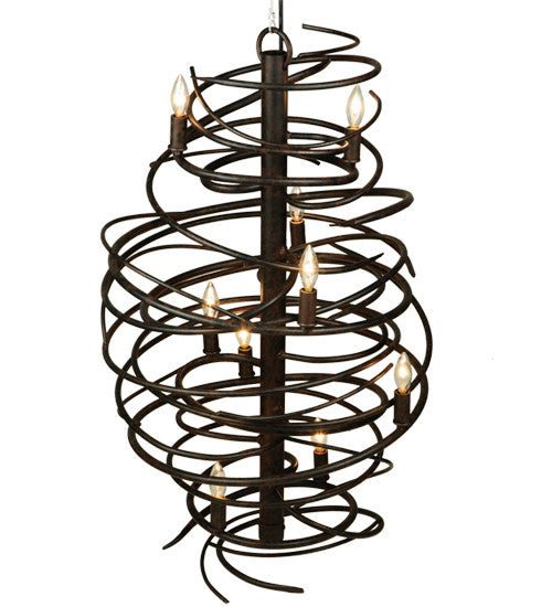 2nd Avenue Cyclone 01.1075.18.AIR Chandelier Light - Coffee Bean