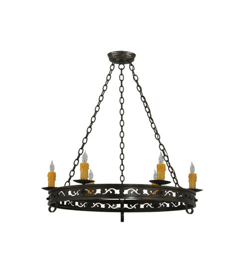 2nd Avenue Sagebrush 05.1271.36 Chandelier Light - Gilded Tobacco