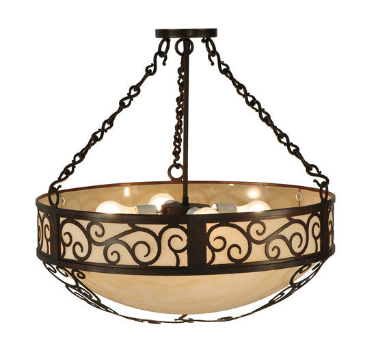 2nd Avenue Lilliana 871175.24.24H Ceiling Light - Rustic Iron