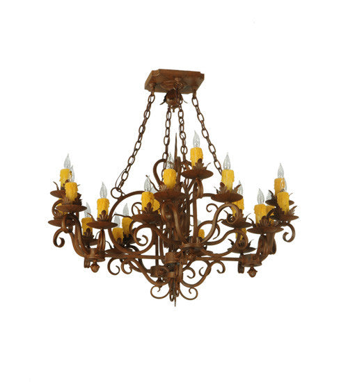 2nd Avenue Kimberly 05.0684.37.MOD Chandelier Light - Rustic Iron