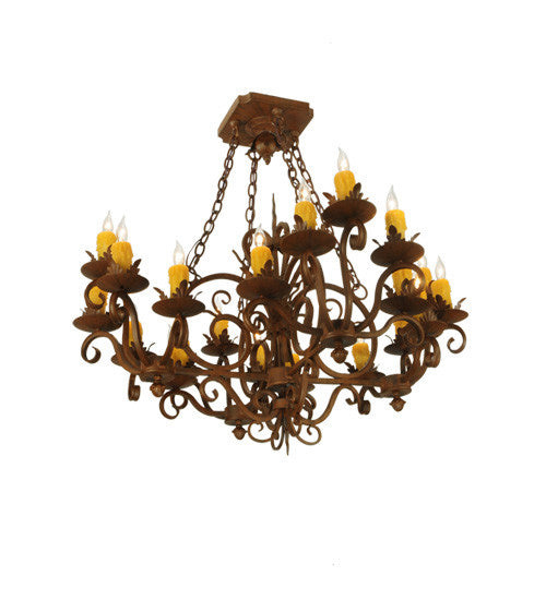 2nd Avenue Kimberly 05.0684.37.MOD Chandelier Light - Rustic Iron