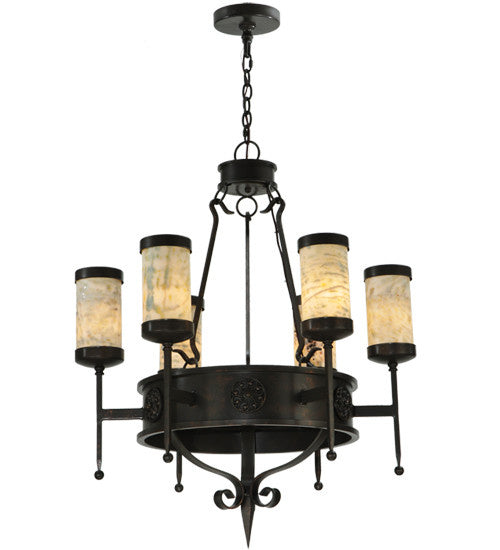 2nd Avenue Lorenzo 871443.30.DS Chandelier Light - Gilded Tobacco