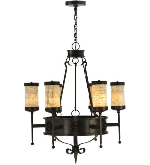 2nd Avenue Lorenzo 871443.30.DS Chandelier Light - Gilded Tobacco