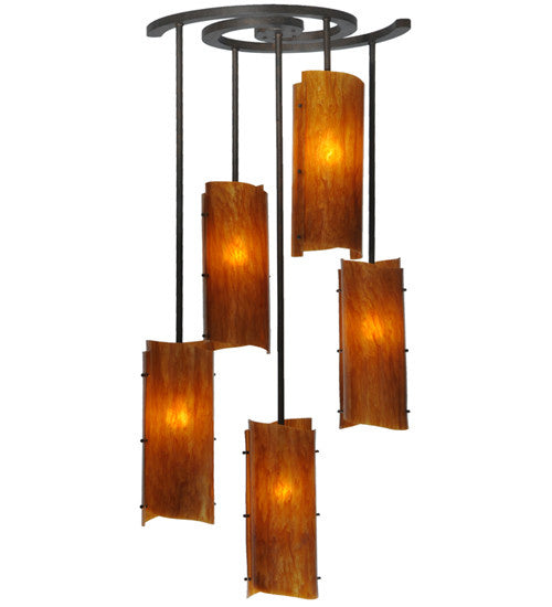 2nd Avenue Vortex 216715-3 Chandelier Light - Coffee Bean