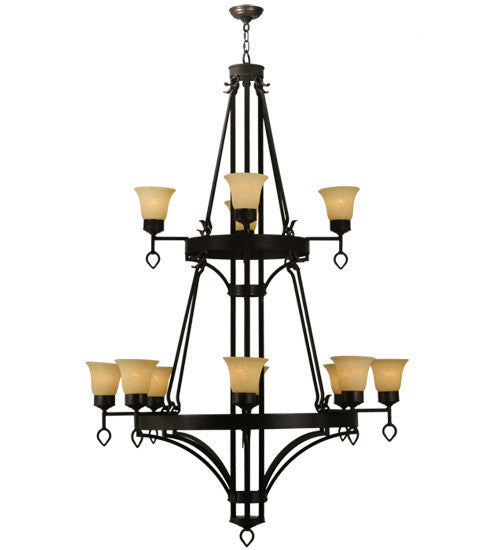 2nd Avenue Savino 01.0861.48.GL Chandelier Light - Gilded Tobacco