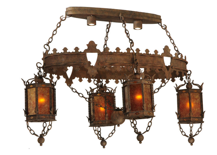 2nd Avenue Valhalla 871232.56L.30W.4LT Chandelier Light - Roccoco