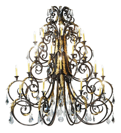 2nd Avenue Serratina 01.0810.72.84H.X Chandelier Light - Coffee Bean