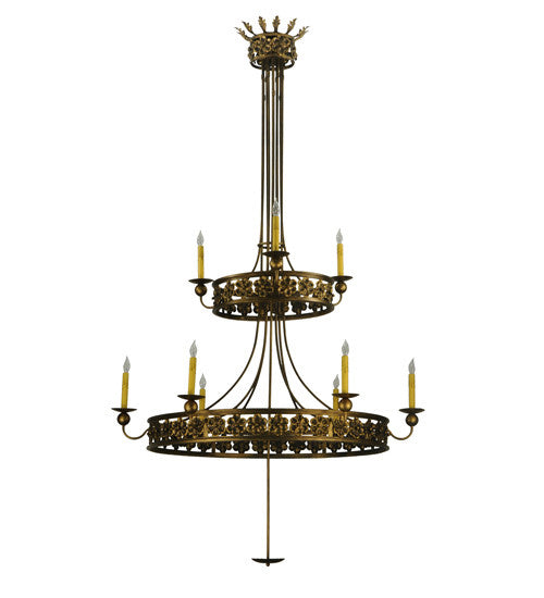 2nd Avenue Montgomery 210717-2FRAME Chandelier Light - Dark Smoke