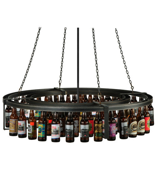 2nd Avenue Beer:30 212632-30 Chandelier Light - Antique Iron Gate