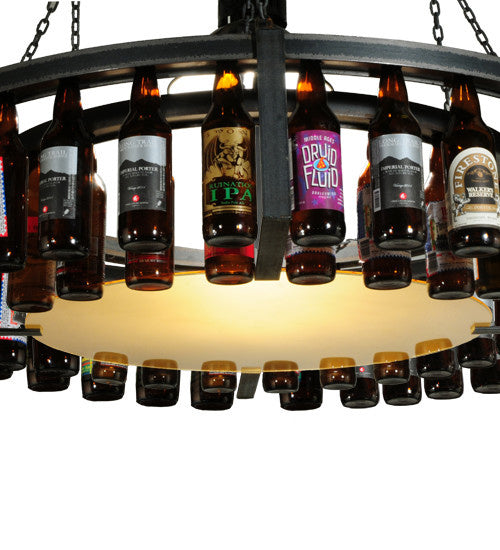 2nd Avenue Beer:30 212632-30 Chandelier Light - Antique Iron Gate