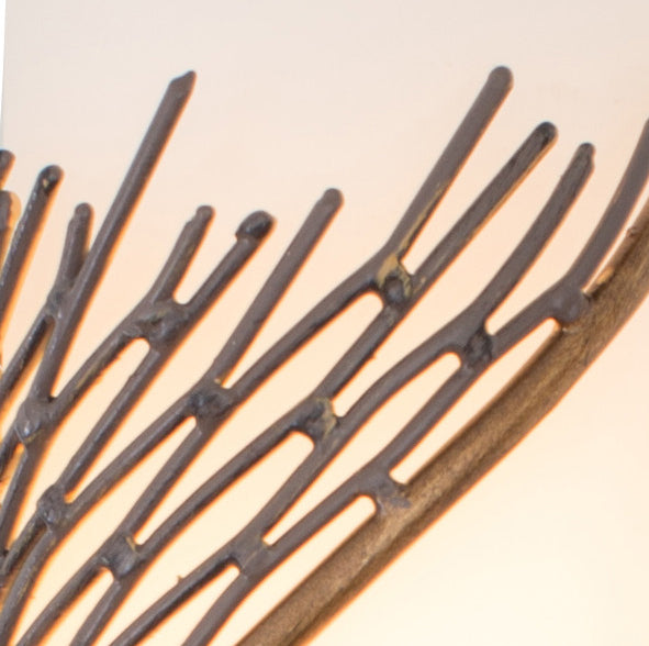 Varaluz Flow 240K01RHO Wall Sconce Light - Hammered Ore