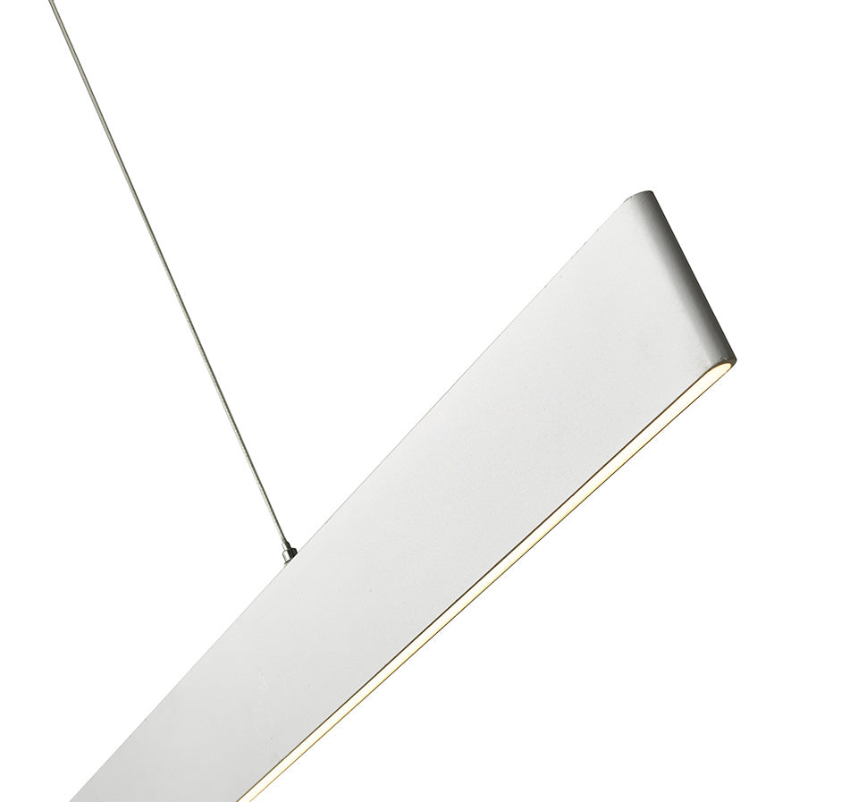 Abra Slim 10095PN-BA Pendant Light - Brushed Aluminium
