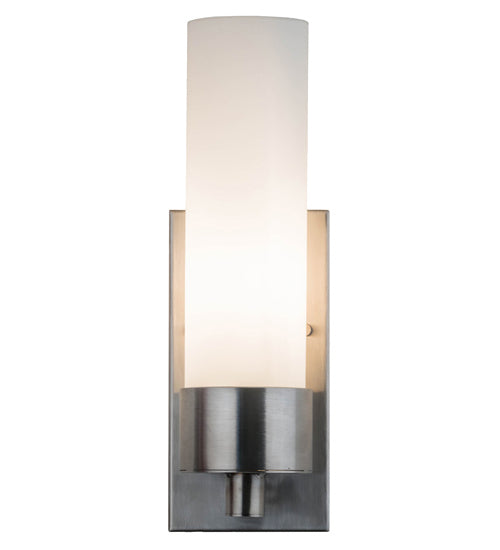 Meyda Tiffany Cilindro 183188 Wall Light - Stainless Steel