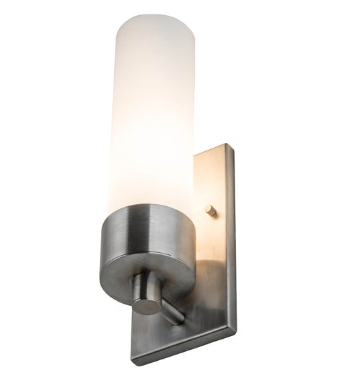 Meyda Tiffany Cilindro 183188 Wall Light - Stainless Steel