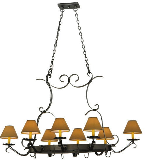 Meyda Tiffany Laramie 188402 Pendant Light - Pewter